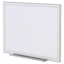 Universal Dry Erase Board, Melamine, 72 x 48, Satin-Finished Aluminum Frame (43626)