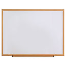 Universal Dry Erase Board, Melamine, 72 x 48, Satin-Finished Aluminum Frame (43626)