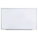 Universal Dry Erase Board, Melamine, 72 x 48, Satin-Finished Aluminum Frame (43626)