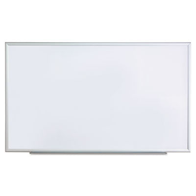 Universal Dry Erase Board, Melamine, 72 x 48, Satin-Finished Aluminum Frame (43626)