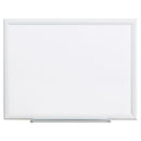 Universal Dry Erase Board, Melamine, 72 x 48, Satin-Finished Aluminum Frame (43626)