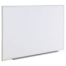 Universal Dry Erase Board, Melamine, 72 x 48, Satin-Finished Aluminum Frame (43626)