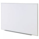 Universal Dry Erase Board, Melamine, 72 x 48, Satin-Finished Aluminum Frame (43626)