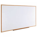Universal Dry Erase Board, Melamine, 72 x 48, Satin-Finished Aluminum Frame (43626)