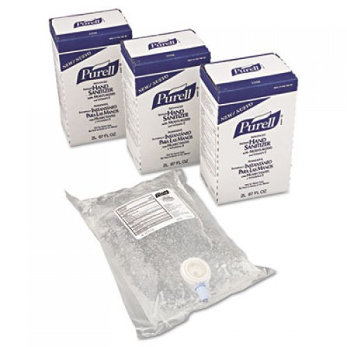 PURELL Advanced Hand Sanitizer Refreshing Gel, Clean Scent, 8 oz Pump Bottle, 12/Carton (965212CT)