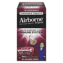 Airborne Immune Support Chewable Tablet, Berry, 64 Count (18630)