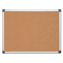 MasterVision Value Cork Bulletin Board with Aluminum Frame, 36 x 48, Natural (CA051170)