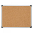 MasterVision Value Cork Bulletin Board with Aluminum Frame, 36 x 48, Natural (CA051170)