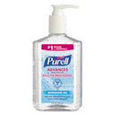 PURELL Advanced Hand Sanitizer Refreshing Gel, Clean Scent, 8 oz Pump Bottle, 12/Carton (965212CT)