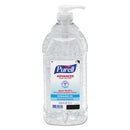 PURELL Advanced Hand Sanitizer Refreshing Gel, Clean Scent, 8 oz Pump Bottle, 12/Carton (965212CT)