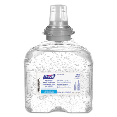 PURELL Advanced TFX Gel Instant Hand Sanitizer Refill, 1200 mL (545604CT)