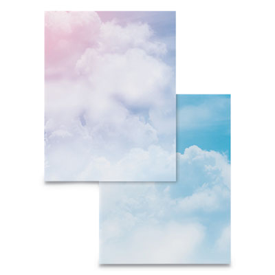Astrodesigns Pre-Printed Paper, 24 lb, 8.5 x 11, Hi There, 75/Pack (91277)