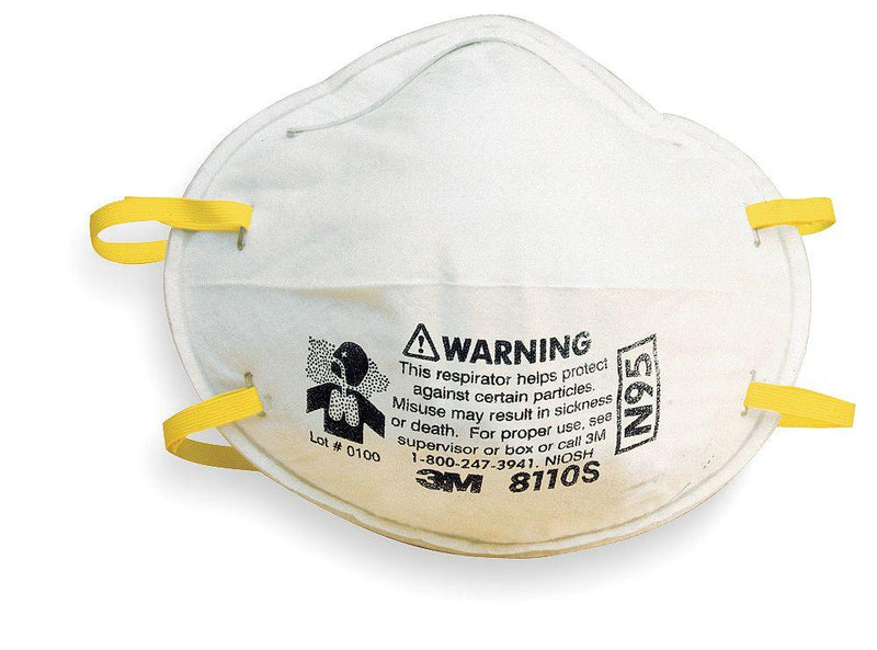 3M N95 model 8110S NIOSH - 160 masks - $2 each
