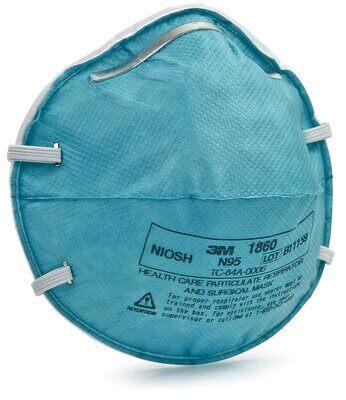 3M N95 model 1860 NIOSH  - $2- 20 masks