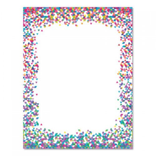 Astrodesigns Pre-Printed Paper, 24 lb, 8.5 x 11, Hi There, 75/Pack (91277)