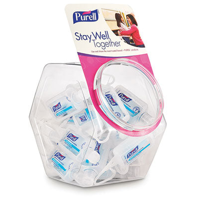 PURELL Advanced Hand Sanitizer Refreshing Gel, Clean Scent, 8 oz Pump Bottle, 12/Carton (965212CT)