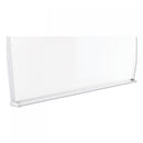 Universal Dry Erase Board, Melamine, 48 x 36, Satin-Finished Aluminum Frame (43624)