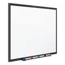 Quartet Classic Series Total Erase Dry Erase Board, 36 x 24, White Surface, Black Frame (S533B)