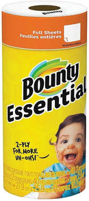30 Pack Bounty® Essentials - 30 Rolls of 40 2-Ply Paper Towel Sheets