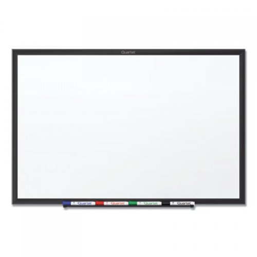 Quartet Classic Series Total Erase Dry Erase Board, 36 x 24, White Surface, Black Frame (S533B)