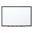 Universal Dry Erase Board, Melamine, 48 x 36, Satin-Finished Aluminum Frame (43624)