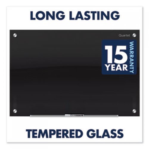 Quartet Infinity Glass Marker Board, Frosted, 36 x 24 (G3624F)