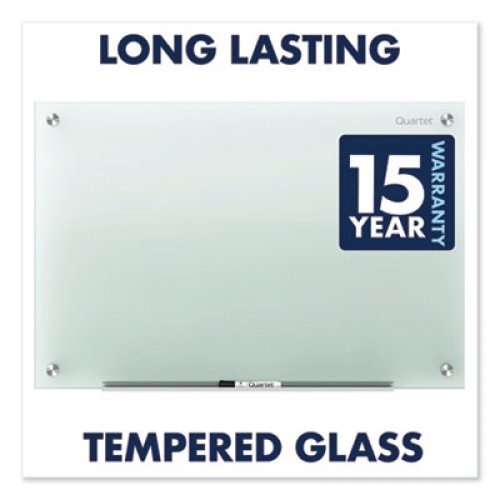 Quartet Infinity Glass Marker Board, Frosted, 36 x 24 (G3624F)