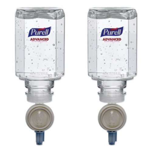 PURELL Advanced Hand Sanitizer Refreshing Gel, Clean Scent, 8 oz Pump Bottle, 12/Carton (965212CT)