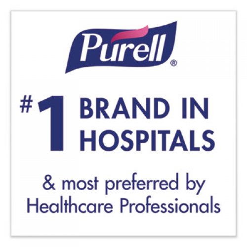 PURELL Advanced Hand Sanitizer Refreshing Gel, Clean Scent, 8 oz Pump Bottle, 12/Carton (965212CT)