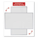 Universal Dry Erase Board, Melamine, 72 x 48, Satin-Finished Aluminum Frame (43626)