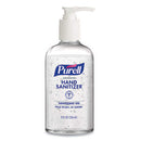 PURELL Advanced Hand Refreshing Gel, 8 oz Pump Bottle, 12/Carton (410212SCT)