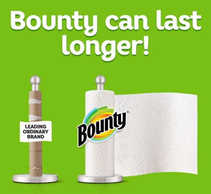 12 Giant Rolls pack Bounty® Select-A-Size Paper Towels Giant Rolls