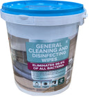 6 Buckets of 300 Vega/Carmel Disinfecting Wipes - 1800 Wipes