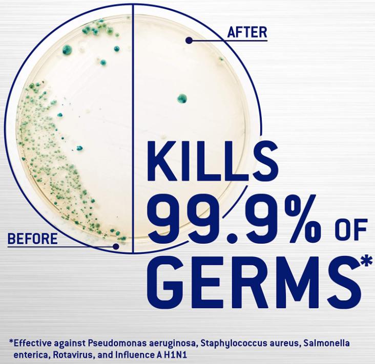 Microban Sanitizing Spray - Fresh Scent, 32oz - kills 99.9% of germs, including cold and flu viruses