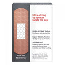 BAND-AID Flexible Fabric Adhesive Tough Strip Bandages, 1" x 3.25", 20/Box (4408)
