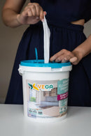 6 Buckets of 300 Vega/Carmel Disinfecting Wipes - 1800 Wipes