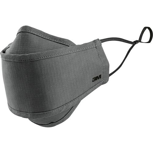3M RFM1003 Daily Face Masks Washable Cotton, Gray, 3/Pack