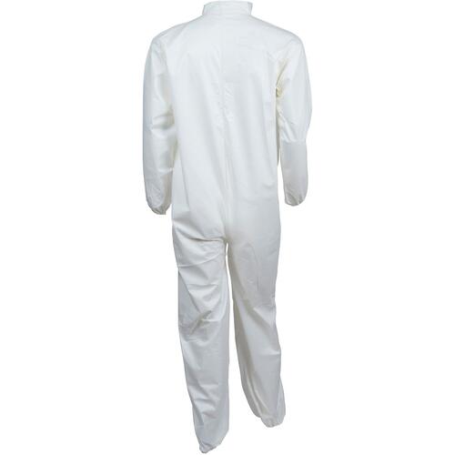 KleenGuard A40 Coveralls - Zipper Front, Elastic Wrists & Ankles (44314)