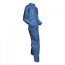 KleenGuard A60 Elastic-Cuff, Ankle & Back Coveralls, Blue, 2X-Large, 24/Case (45005)