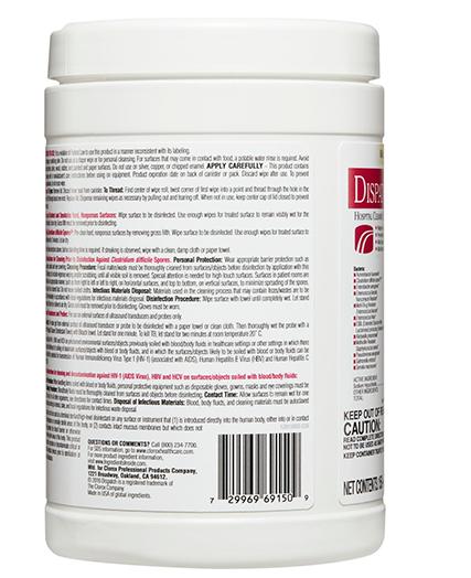 150 Clorox Dispatch® Hospital Cleaner Disinfectant Towels with Bleach PACK OF 8- Kills Covid 19 per CDC