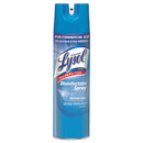Lysol Disinfectant Spray, Crisp Linen, 19 oz Aerosol, 12 Cans/Carton (74828CT)