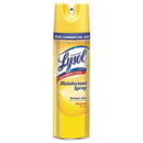 Lysol Disinfectant Spray, Crisp Linen, 19 oz Aerosol, 12 Cans/Carton (74828CT)