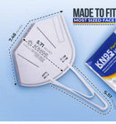 KN95 Masks (FDA Approved, High Filtration Efficiency: 95%)