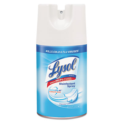 Lysol Disinfectant Spray, Crisp Linen Scent, 19 oz Aerosol (79329)