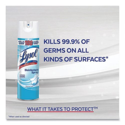 Lysol Disinfectant Spray, Crisp Linen Scent, 19 oz Aerosol (79329)