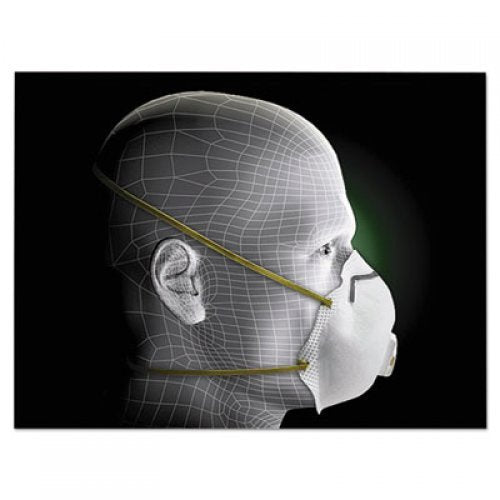 3M Particulate Respirator w/Cool Flow Exhalation Valve, 10 Masks/Box (8511)