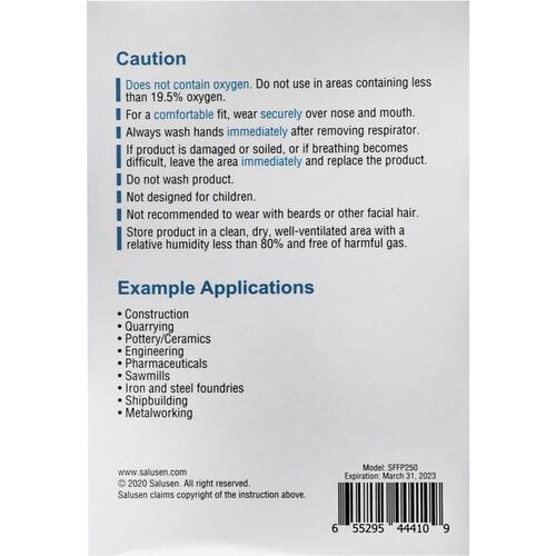 Special Buy KN95 Filtering Face Masks, 50/Box (ZK601)