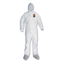 KleenGuard A45 Liquid and Particle Protection Surface Prep/Paint Coveralls, Large, 25/CT (48973)