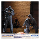 KleenGuard A60 Elastic-Cuff, Ankle & Back Coveralls, Blue, 2X-Large, 24/Case (45005)