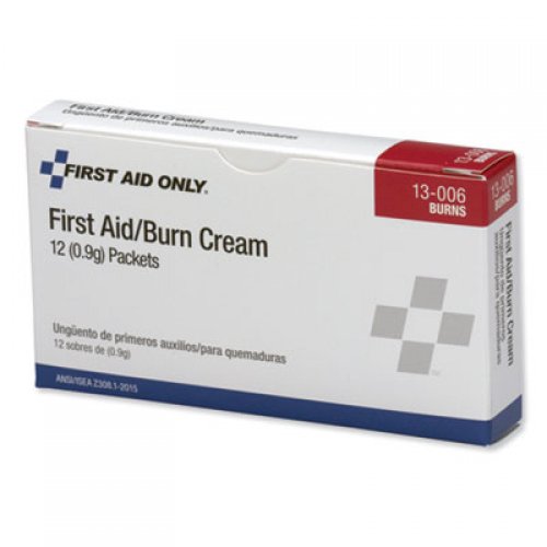 PhysiciansCare First Aid Kit Refill Burn Cream Packets, 12/Box (13006)
